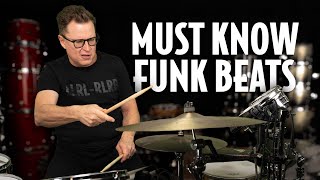 Funk Beats Every Drummer Needs to Know [upl. by Etnauj]