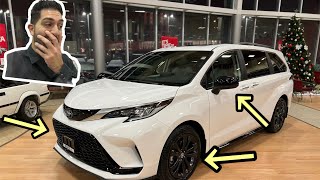 WOW The 2022 Toyota Sienna hybrid XSE is the HOTTEST minivan ever [upl. by Fiann918]