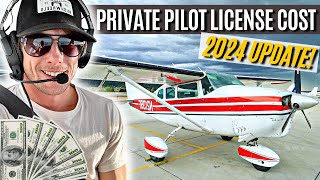 Pilot License Cost in 2024  Full Breakdown of PPL Flight Training amp Flight School Costs aviation [upl. by Rolyab992]