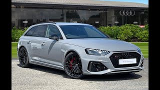 Approved Used Audi RS4 Avant Carbon Black  Carlisle Audi [upl. by Fermin885]