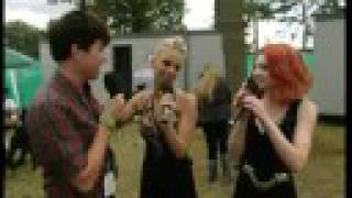 Girls Aloud  Sarah amp Nicola Interview V Festival  170808 [upl. by Yarised945]