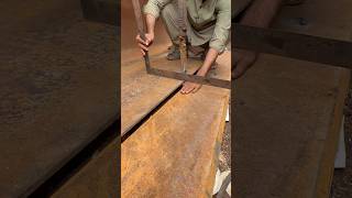 Easily close a long gap with amazing welding tools shorts weldingwork [upl. by Akessej]