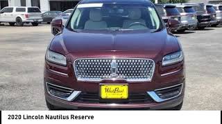 2020 Lincoln Nautilus Houston TX CP26799 [upl. by Nonnahs751]