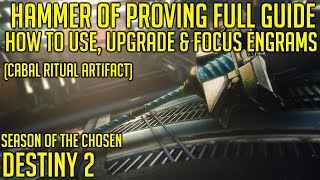 Hammer Of Proving Guide  How to Use Upgrade amp Focus Umbral Engrams  Destiny 2 [upl. by Pierre53]