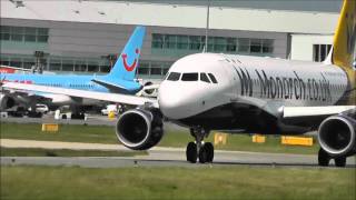 Planes at Birmingham Airport  120512 [upl. by Pejsach]