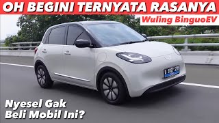 PERTAMA KALI COBAIN WULING BINGUO EV [upl. by Ydne188]