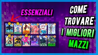 COME TROVARE MAZZI IN BASE ALLE VOSTRE CARTE  COLLEZIONE  MARVEL SNAP ITA [upl. by Monto974]