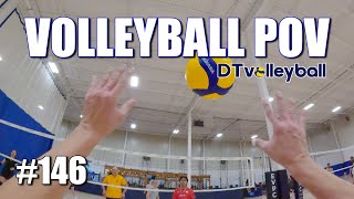 Playing With Better Players Makes You Improve Volleyball POV  Episode 146 [upl. by Ramel189]