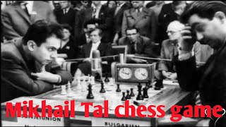 Mikhail Tal Vs Vedrov Tal chess game Tal best chess game [upl. by Crabb]