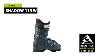 Lange Shadow 115  NeveItalia  Ski Boot Test  20232024 [upl. by Inaffyt701]