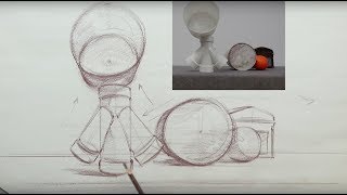 THE BASICS Foreshortening 2 Control of Still Life Forms [upl. by Jeunesse155]