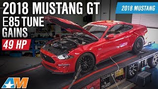 2018 Ford Mustang GT Performance Pack E85 VMP Tune and Dyno Results [upl. by Marius]