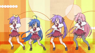 Lucky Star Opening  BluRay 720p らき☆すた [upl. by Ameen]