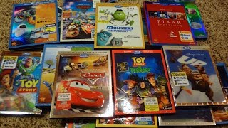 My Complete DisneyPixar BluRay Collection  May 2015 Update [upl. by Nuhsed427]