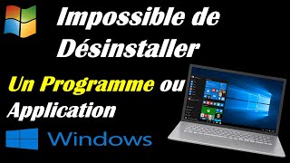 Astuce Windows 10  Désinstaller un programme [upl. by Tezil]