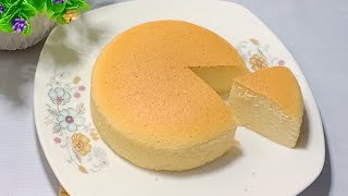 জাপানিজ কটন স্পঞ্জ কেক।। Japanese Cotton Sponge Cake।। Cake recipe [upl. by Ayetal]