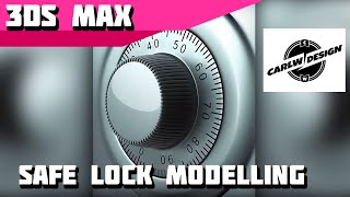 3DS Max  Safe Lock Modelling Tutorial [upl. by Ianteen]