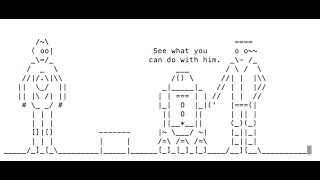 Mac Easter Egg  Star Wars Episode IV in ASCII [upl. by Devy]