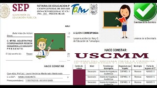 CÓMO GENERAR LA CONSTANCIA DE SERVICIO PARA PROCESOS USICAMM 2022 [upl. by Keily]