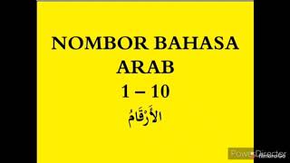 lagu bahasa arab tentang nombor 110 [upl. by Burget]