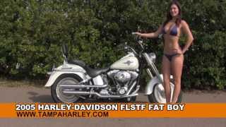 2005 Harley Davidson Fat Boy  Used Motorcycles for sale [upl. by Kotta]