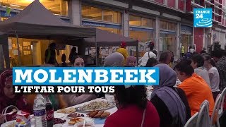 La rupture du jeûne ouverte à tous à Molenbeek [upl. by Hpesoj]