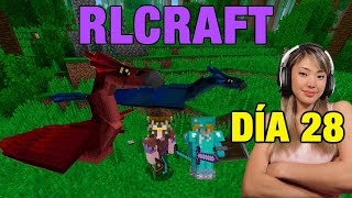 RLCRAFT  DÍA 28  Domando un AMPHITHERE  Pájaro de la JUNGLA [upl. by Lamrert299]