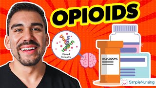 Opioid Pain Pharmacology Analgesics Nursing RN PN for NCLEX [upl. by Ayoras]