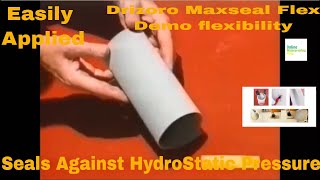 Drizoro Maxseal Flex  Flexible Cementitious Waterproofing Membrane [upl. by Koziel125]