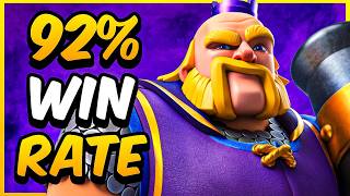 92 WIN RATE Broken Royal Giant Deck — Clash Royale [upl. by Zaneski]