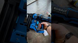 Unboxing ASMR Kobalt 24v XTR Brushless 18GA Brad Nailer [upl. by Keiryt]