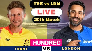 Live Trent Rockets vs London Spirit  TRE vs LDN Live 20th 100B Match The Hundred 2024 [upl. by Amitie400]