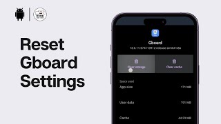 How To Reset Gboard Settings  How To Reset Keyboard on Android [upl. by Yug]