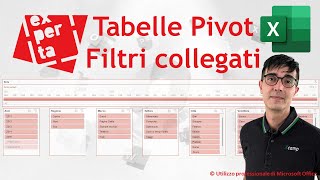 EXCEL  TRUCCHI E SEGRETI 🔗 Tabelle Pivot  Filtri sempre allineati  la magia dei filtri esterni [upl. by Jdavie29]