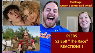 Americans React  PLEBS  The Race Season 2 Episode 8  REACTION [upl. by Nerra923]