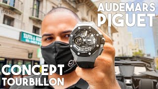 Audemars Piguet Concept Tourbillon  The 150000 Dark Knight Review [upl. by Norean210]