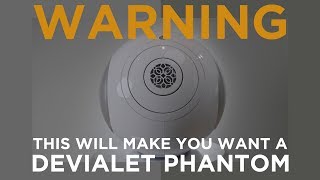 BOOM DEVIALET PHANTOM SPEAKER REVIEW [upl. by Nevur]