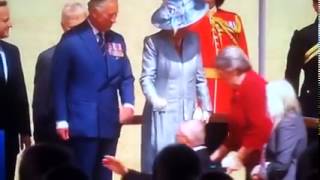 Prince Charles refusing to shake a war veterans hand [upl. by Notluf]