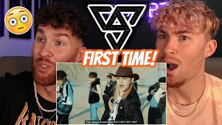 Twins FIRST Time Ever Reacting to SEVENTEEN HOT Official MV [upl. by Arther46]