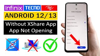 ANDROID 1213  All Itel Tecno Infinix FRP Unlock with New Easy Method 🚀2024 No Need PC [upl. by Ydospahr]