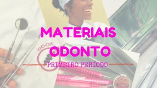 MATERIAIS ODONTO 🦷  Primeiro semestre UFBA [upl. by Aurelius]