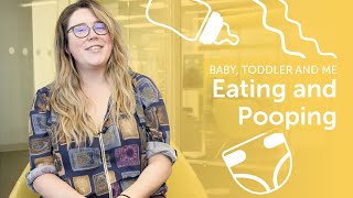 Eating and Pooping  Songs Short Stories and Rhymes for Kids  Baby Toddler amp Me [upl. by Aicela]