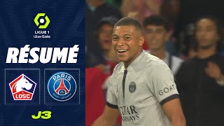 LOSC LILLE  PARIS SAINTGERMAIN 1  7  Résumé  LOSC  PSG  20222023 [upl. by Flessel880]