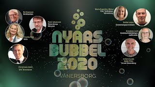 Nyårsbubbel 2020  Vänersborgs kommun [upl. by Asilav]