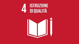 Agenda 2030 Obiettivo 4 Istruzione di qualità [upl. by Chen]