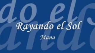 Rayando el Solmana lyrics [upl. by Yrekcaz]