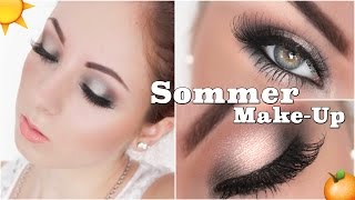 Sommer MakeUp 2014 warme Silbertöne I Hannah Black [upl. by Repsac]