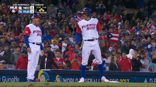 WBC Baseball Highlights NetherlandsPuerto Rico Championship Round [upl. by Kevon56]