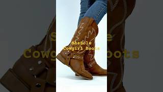 SheSole Cowgirl Boots  Wide Cowboy Boots For Feet [upl. by Herates]