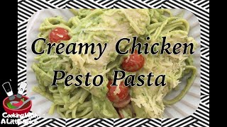 Creamy Chicken Pesto Pasta Recipe [upl. by Parshall]